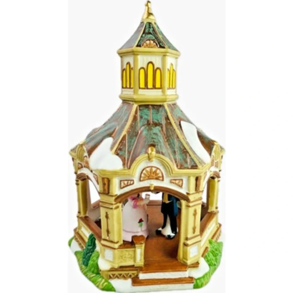 Department 56 Anniversary Gazebo Dickens Village‎ Cheers To 40 Years 2016